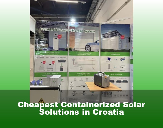 Cheapest Containerized Solar Solutions in Croatia